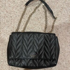 MICHAEL Michael Kors Black Quilted Shoulder Bag